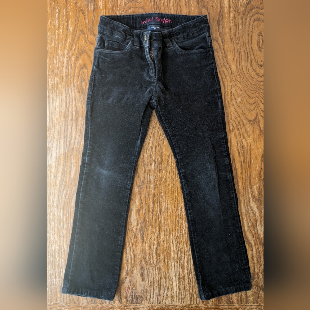 mini Boden Girls Velvet Pants